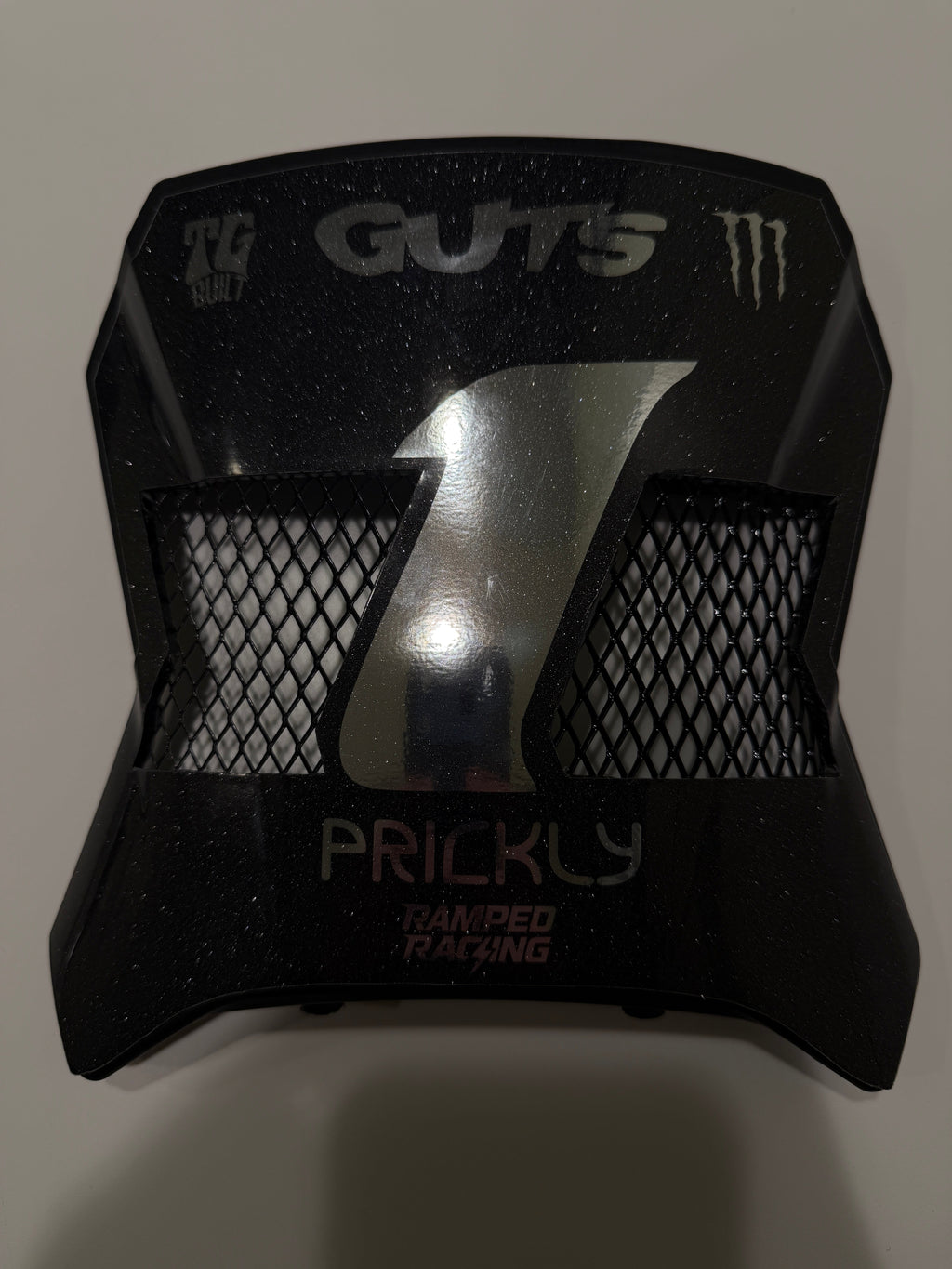 Ramped Racing Worlds first vented Yozma/Strike Plate, pre-made, showing detailed metal construction and venting features.