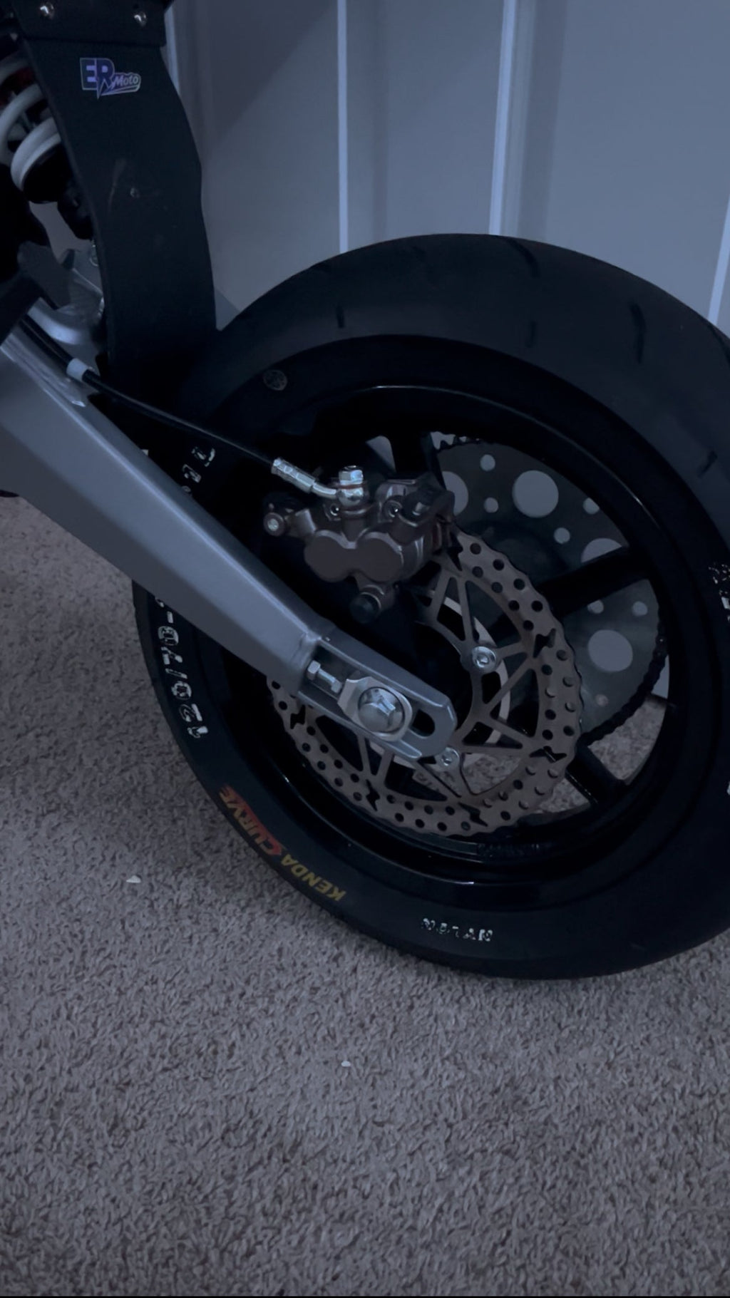 ER Moto ETM RTR Sport & Lite Ultra Bee Brake components, featuring lightweight alloy construction and high-performance design.