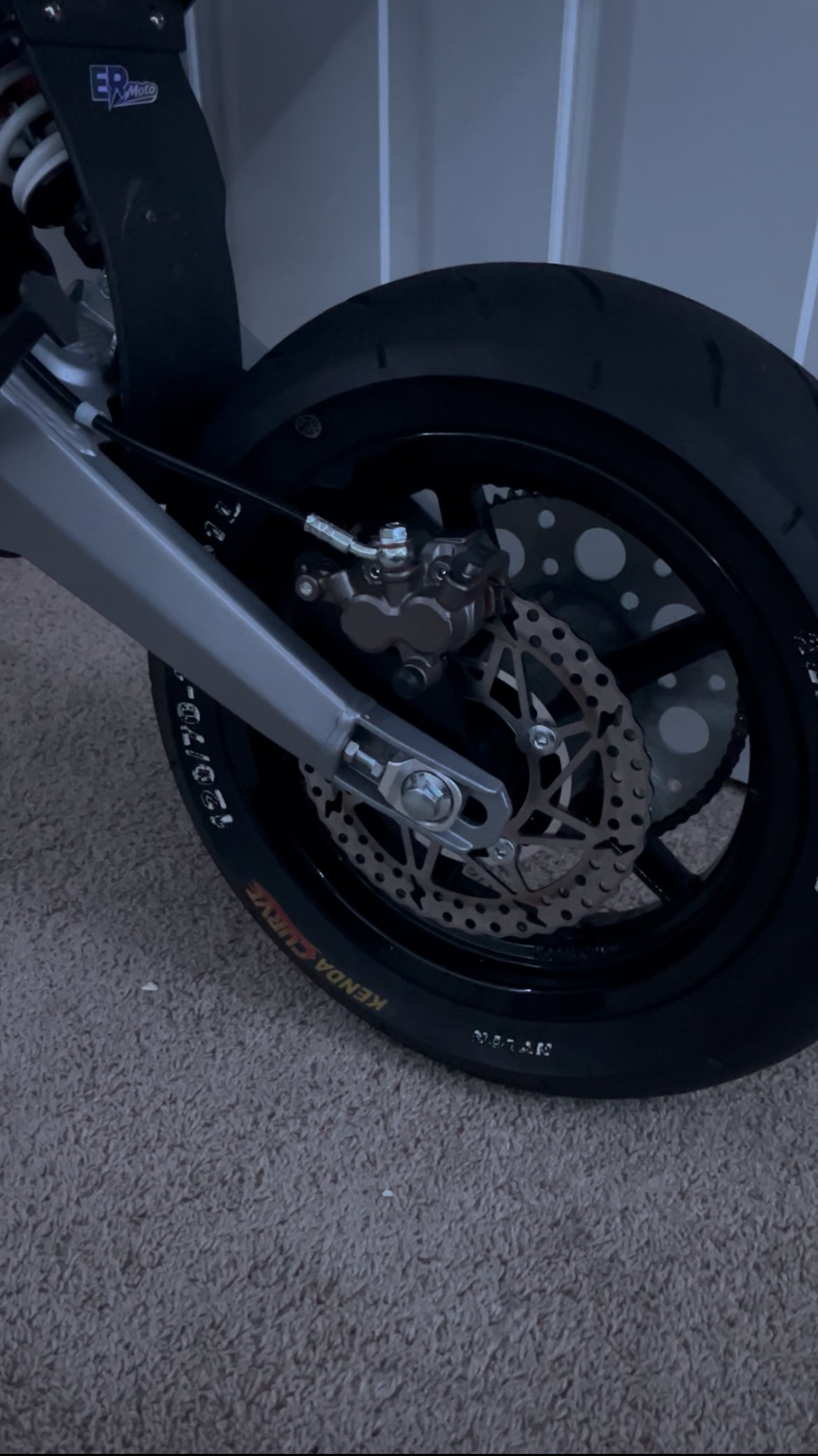 ER Moto ETM RTR Sport & Lite Ultra Bee Brake components, featuring lightweight alloy construction and high-performance design.