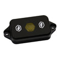 Amber LED rock light kit from Baja Designs by Overland Expedition Outfitters, showing multiple LED lights mounted on a rugged vehicle.