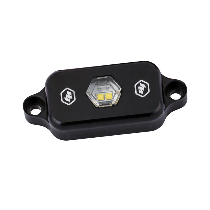 Overland Expedition Outfitters LED Rock Light Kit with clear Baja Designs LED lights for off-road vehicle illumination
