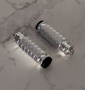 TG Racing replacement foot lock peg for scooters, showing a close-up of the durable metal peg with mounting hardware.