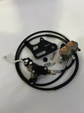 ER Moto ETM RTR Sport & Lite Ultra Bee Brake set, close-up of black and gold brake calipers with branding details