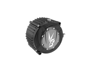 Modded Moto Co Ventus Ryuga 81kW motor, ultra bee edition, showing the compact, high-performance electric motor with detailed components.