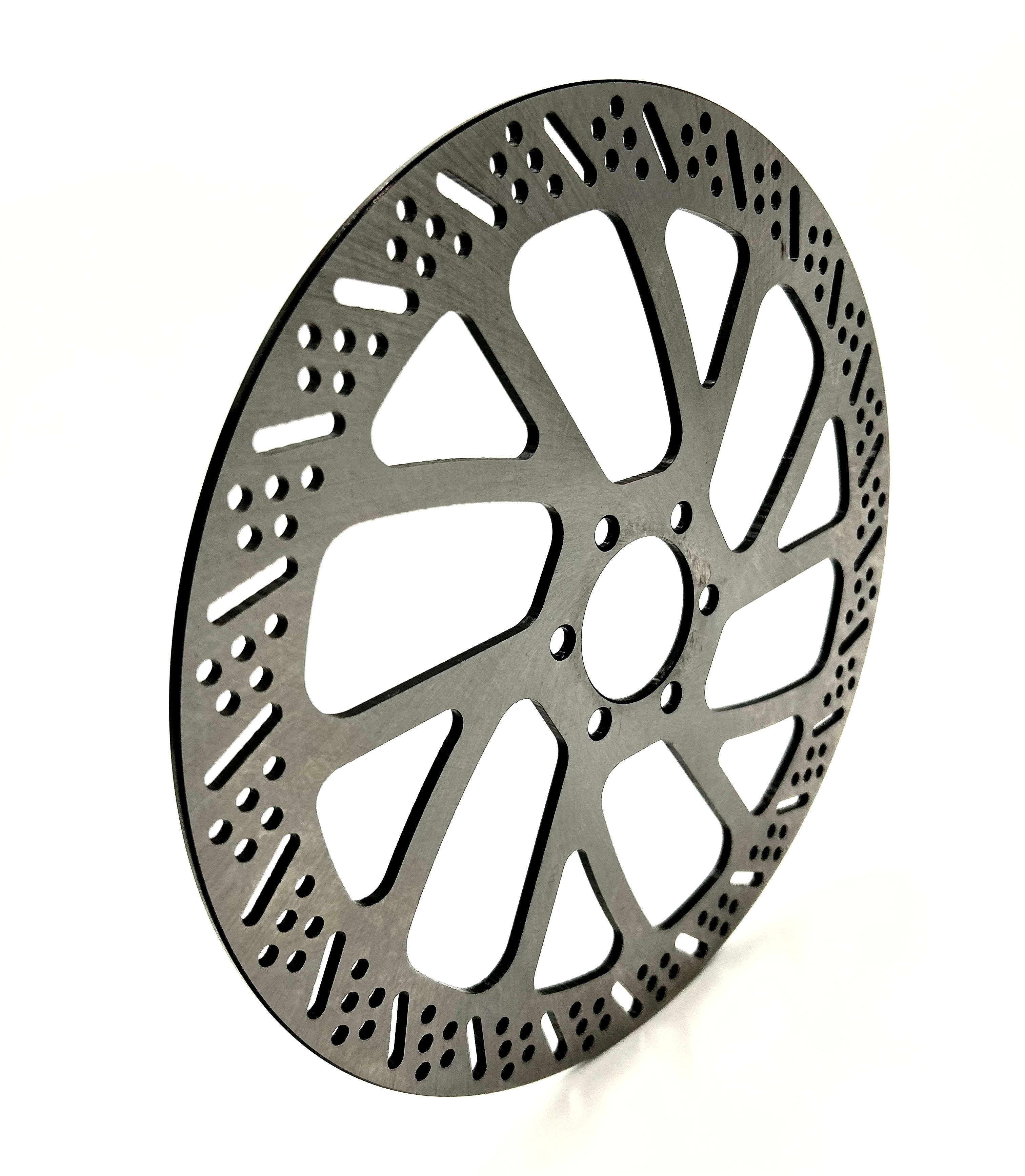 EV Warehouse Ultra Bee Moto Brake Kit replacement 240mm rotor for Surron Light Bee, Talaria, and E-Ride Pro electric bikes.