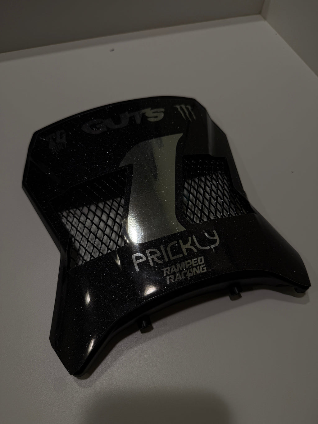 Ramped Racing Worlds 1st Vented Yozma/Strike Plate, pre-made metal plate with vented design for skateboard trucks.
