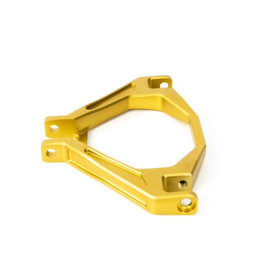 Modded Moto Co EBMX Upgraded Triangle Ultra Bee suspension hardware with precision components and durable construction for motorcycle upgrades.
