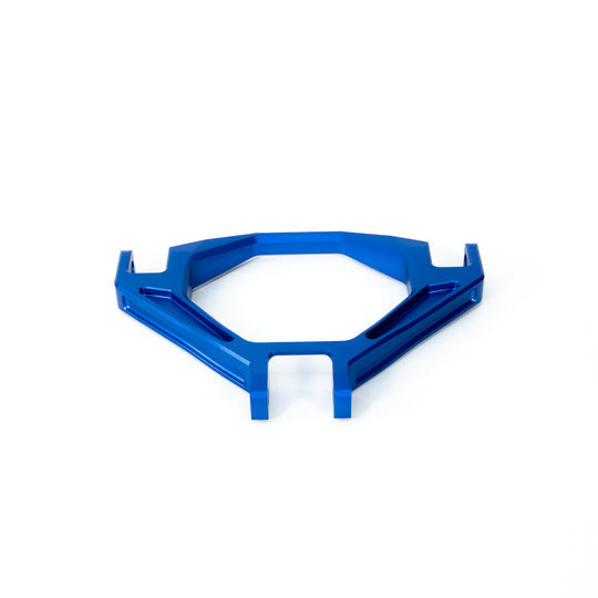 Modded Moto Co EBMX Upgraded Triangle Ultra Bee suspension hardware with detailed metal components and precise machining.