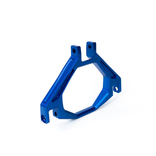 Modded Moto Co EBMX Upgraded Triangle Ultra Bee suspension hardware with durable metal components and precise engineering.