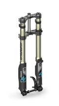 Modded Moto Co Sirris F43 CMX front fork for Light Bee and E-Ride Pro e-bikes, shown in black with sleek design.