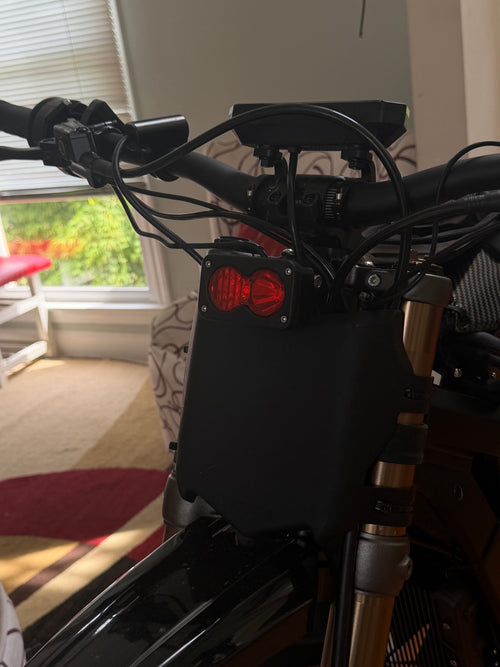 Endless Emotos Baja S2 Light Tint window film applied to car window, showing a subtle light tint effect.