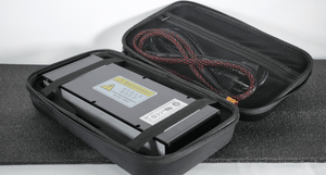 Modded Moto Co Ventus Fast Charger with sleek design and USB ports for quick device charging.
