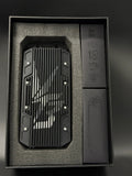 Modded Moto Co Ventus AETOS V9600 MAX controller with digital display and control buttons for motorcycle electronics.