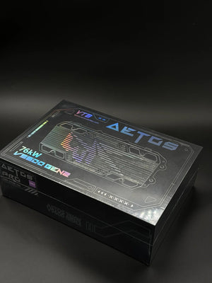 Ventus AETOS V9600 MAX Controller by Modded Moto Co, showcasing sleek design and control interface for motorcycle electronics.