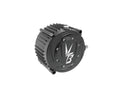 Modded Moto Co Ventus Ryuga 52kW electric motor with cooling fins and wiring, showcasing the high-performance motor design.