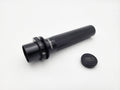 Warp 9 Surron Ultra Bee handlebar throttle tube by Modded Moto Co, showing close-up of black handlebar component.