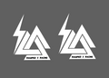 Emoto Battery Stickers