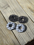 Modded Moto Co MMC Grip Donuts accessory with textured rubber surface, designed for motorcycle handlebar grips.