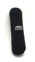 Modded Moto Co Warp 9 shock cover for body protection, shown in black with a durable, weather-resistant design.