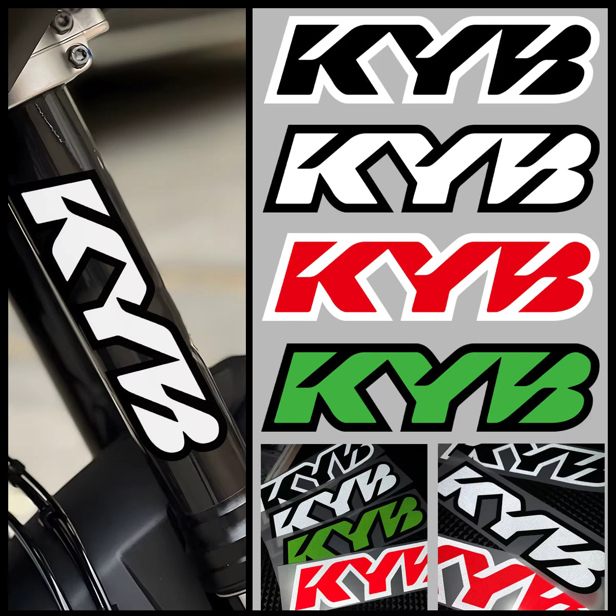 KYB Fork Decals