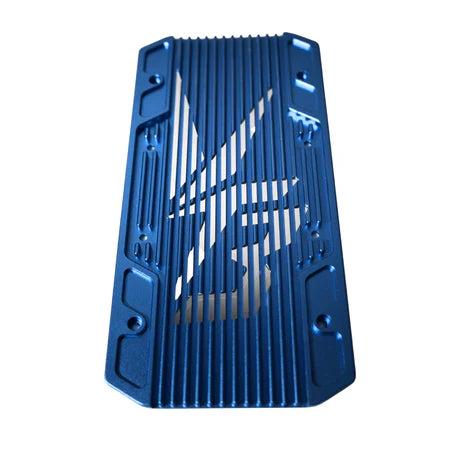 Modded Moto Co Ventus Aetos heatsink accessory for motorcycle cooling, featuring a sleek design and durable construction.