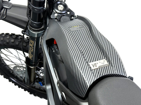 Ventus One Plus bike by Modded Moto Co featuring sleek design and durable build, shown in a detailed side view.