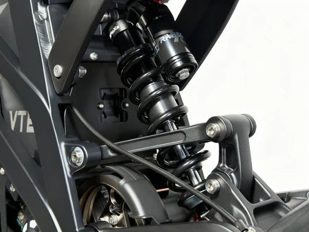 Modded Moto Co Ventus One Plus bike with sleek frame and sporty design, shown in a side view.