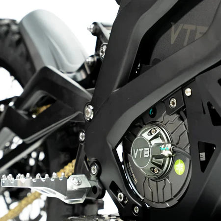 Modded Moto Co Ventus One Plus bike with sleek frame and sporty design, shown from a side angle in a well-lit setting.